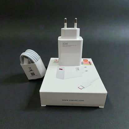 Xiaomi 33W GaN Fast Charger Set – Original USB-C Power Adapter