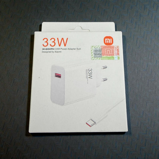 Xiaomi 33W GaN Fast Charger Set – Original USB-C Power Adapter