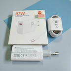 Xiaomi 67W GaN Fast Charger Set – Original Power Adapter with USB-C Cable