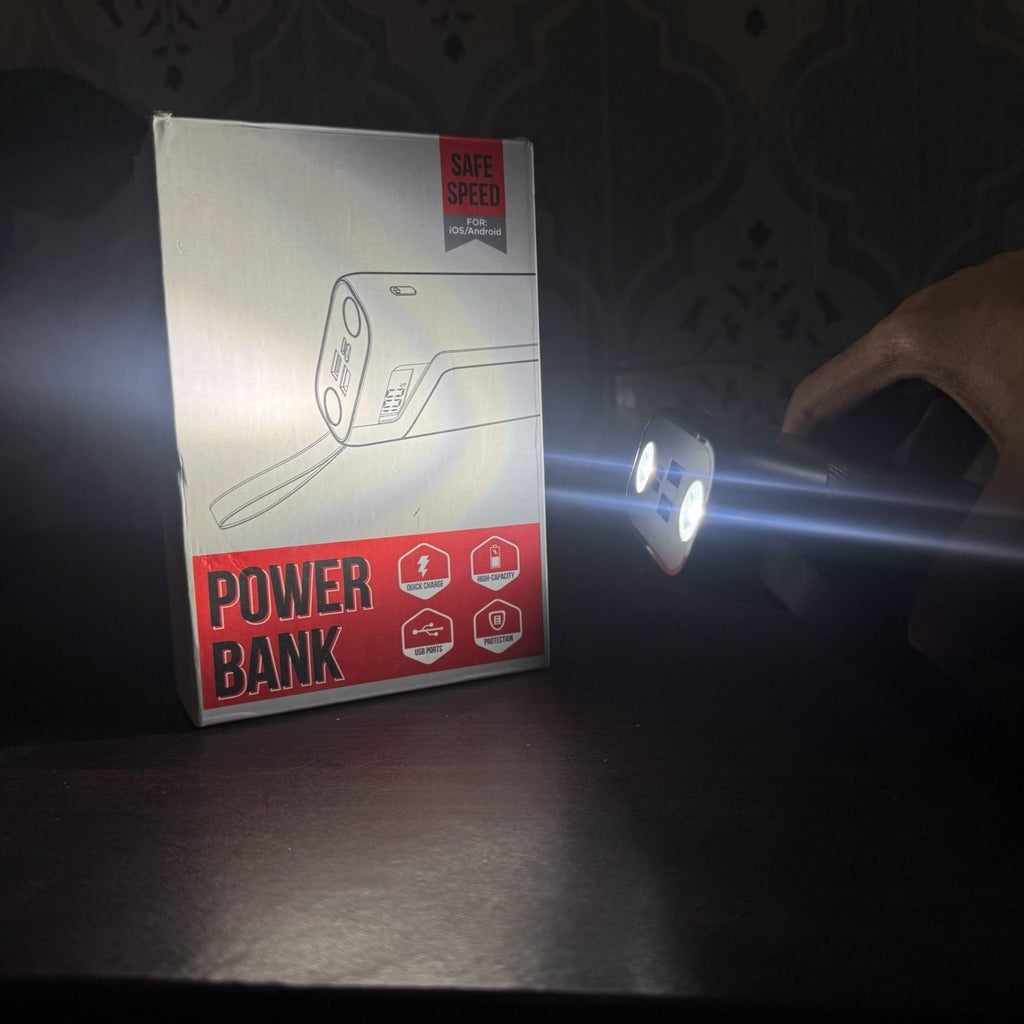 SafePower 27000mAh Power Bank – Fast Charging Portable Charger with Multi-Protection for iOS & Android K-27