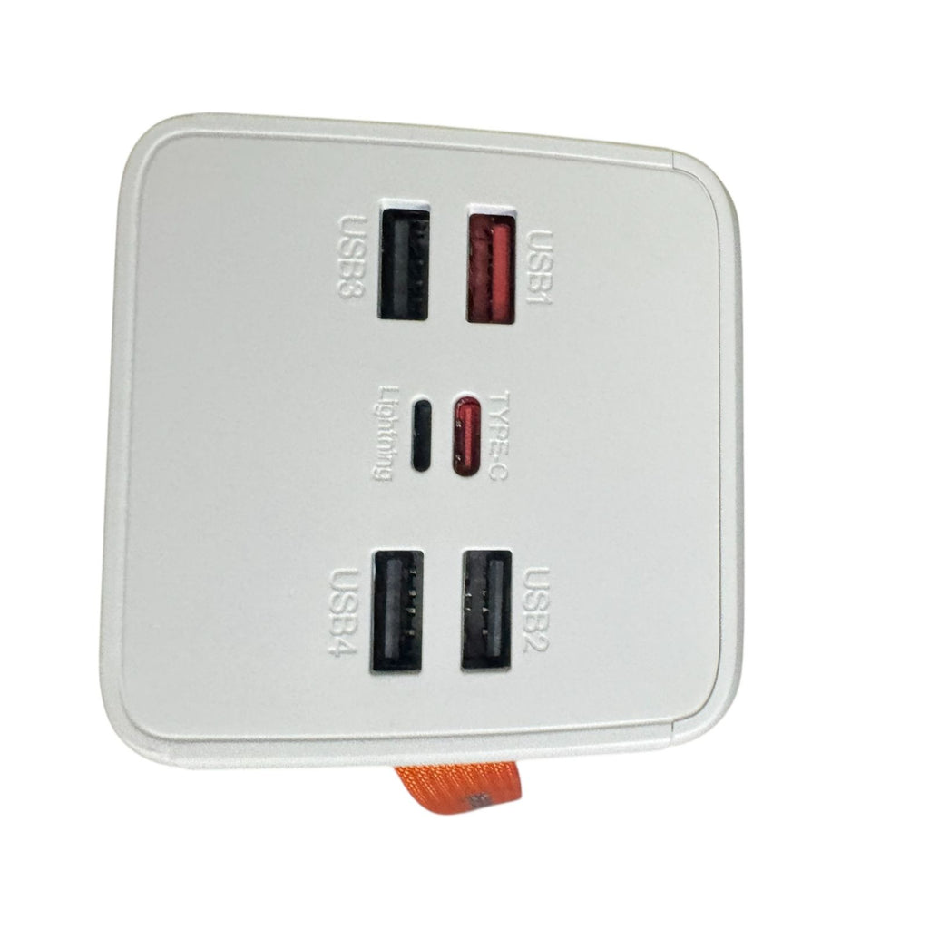 50000mAh Fast Charging Power Bank 22.5W with Dual Built-in Cables & LED Display