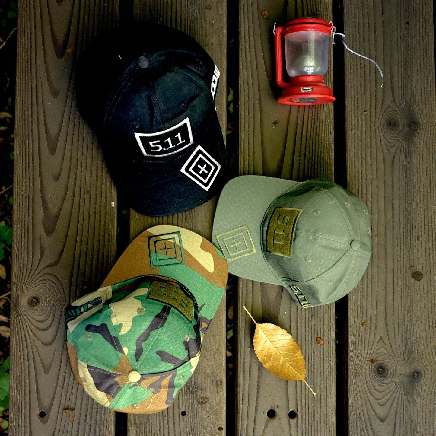 5.11 Tactical Baseball Cap – Durable Outdoor & Military Style Hat (Black, Green & Camo)