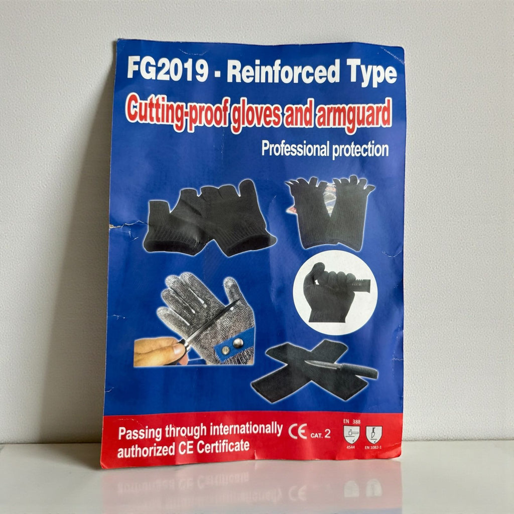 Cut-Resistant Safety Gloves – Professional Anti-Cut Protective Work Gloves (CE Certified)