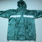 Heavy Duty Waterproof Raincoat Suit – Reflective Hooded Rain Jacket & Pants Set