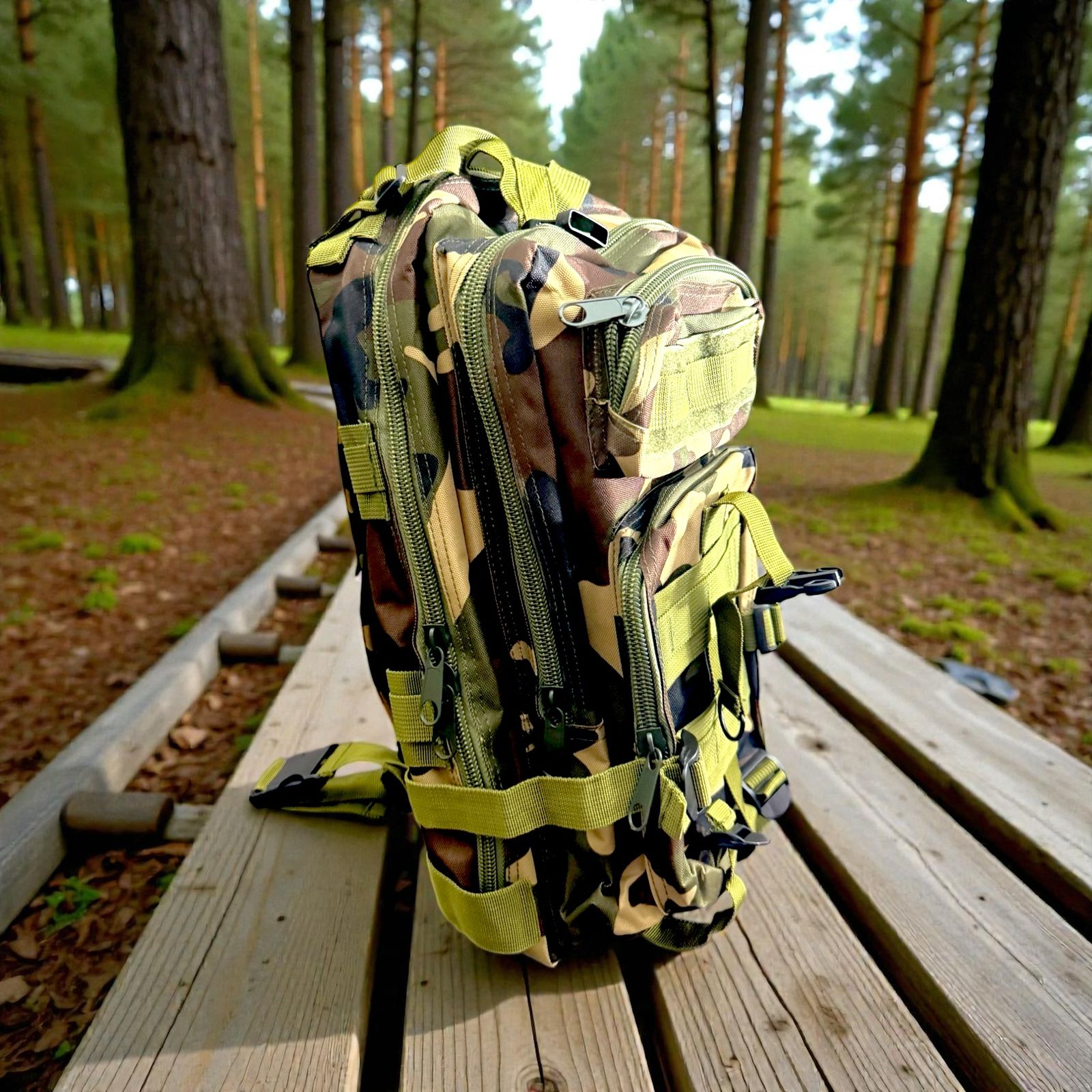 Tactical Military Backpack – Durable MOLLE Outdoor Backpack for Hiking, Travel & Camping