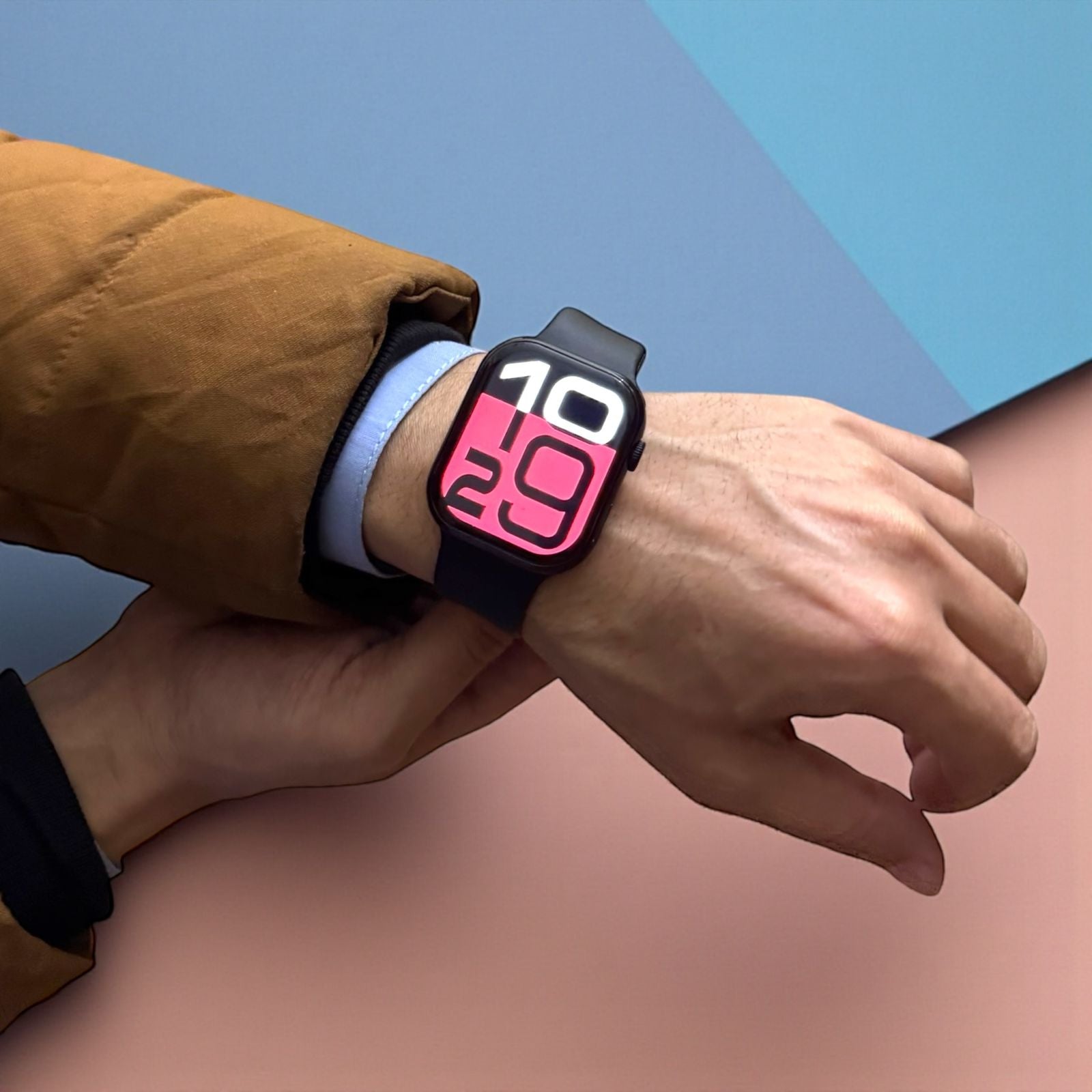 Apple Logo Smart Watch Series 10 Style | Apple-Compatible Design | Premium Smartwatch – Designed in USA