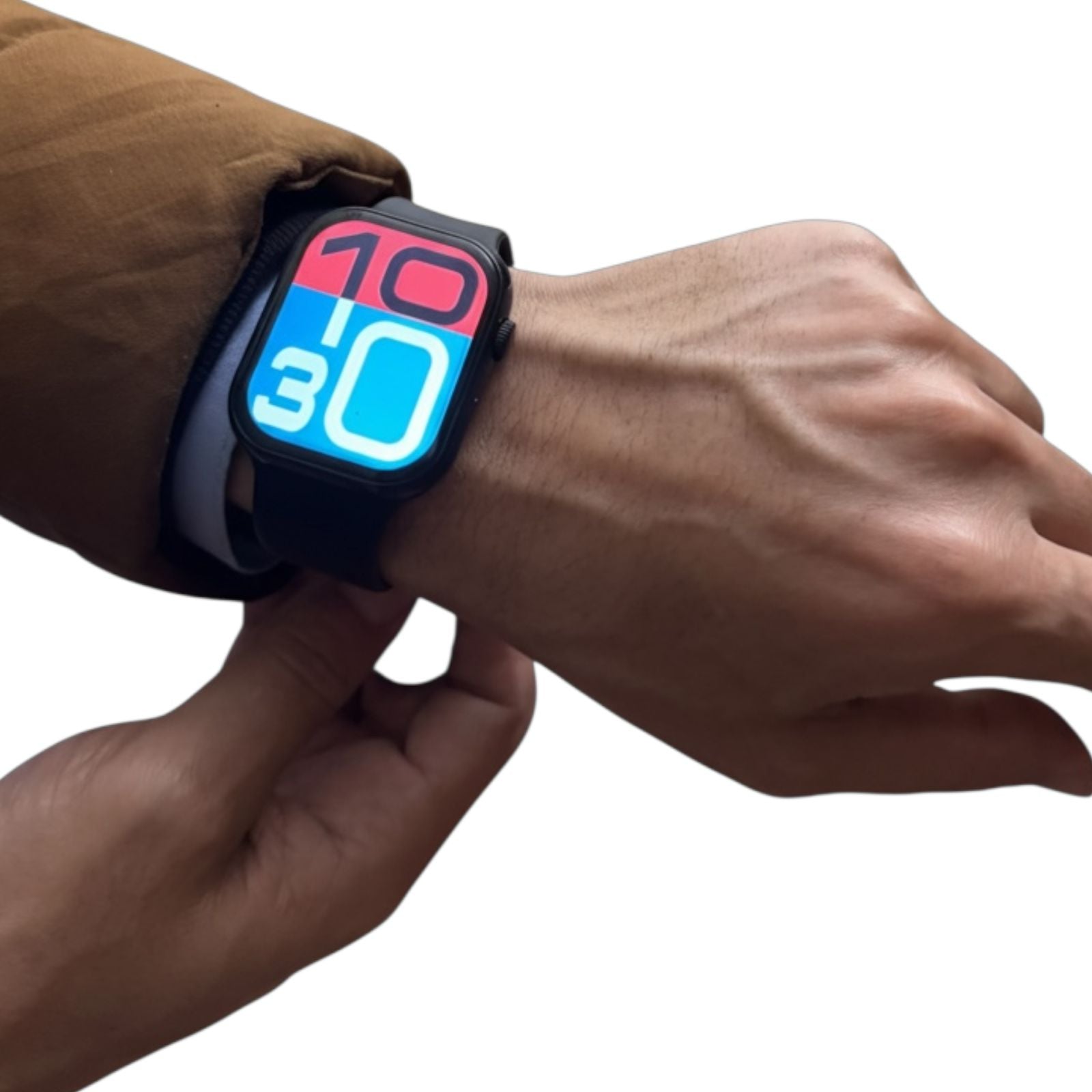 Apple Logo Smart Watch Series 10 Style | Apple-Compatible Design | Premium Smartwatch – Designed in USA