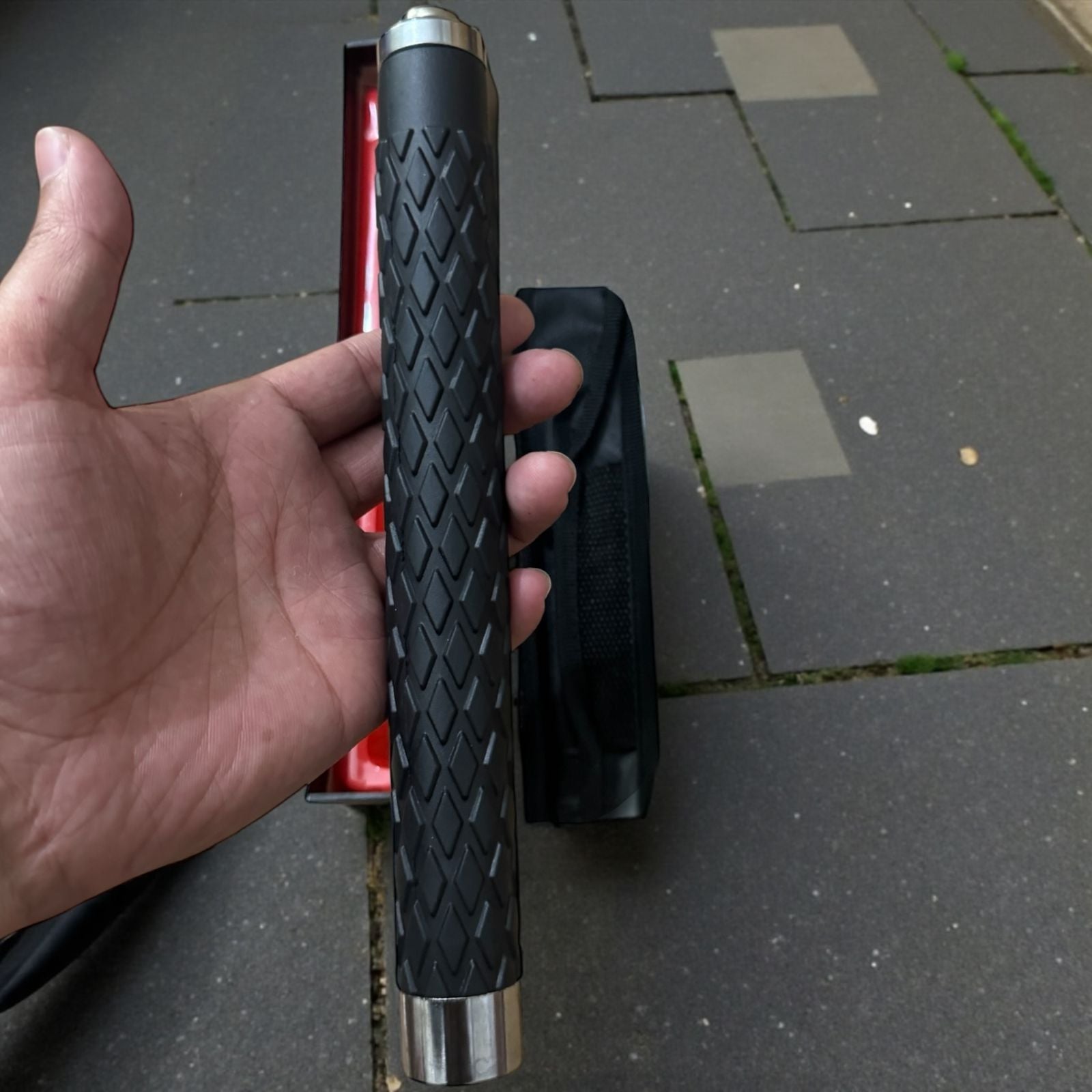 5.11 Tactical Baton | Heavy-Duty Non-Slip Grip Baton with Carry Pouch