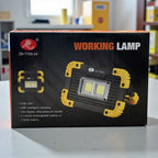 Rechargeable COB LED Work Light – Portable High Power Working Lamp for Camping & Emergency