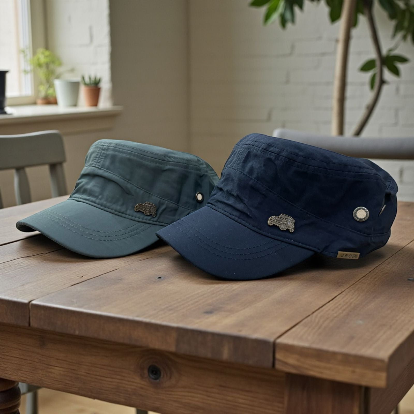 Jeep Military Style Adjustable Cotton Cap – Outdoor Casual Army Hat