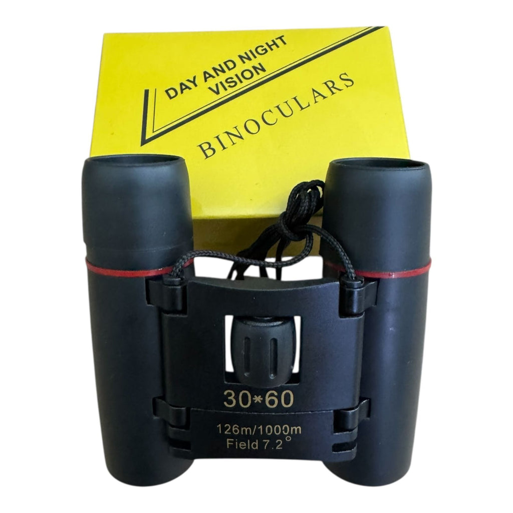 30×60 Day & Night Vision Binoculars – Compact High-Power Folding Telescope