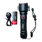 BOBITE BBT-2210 Rechargeable Tactical LED Flashlight with 12000mAh Battery
