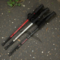 Adjustable Anti-Shock Trekking Poles (25”–52”) – Lightweight Hiking & Walking Sticks with Accessories