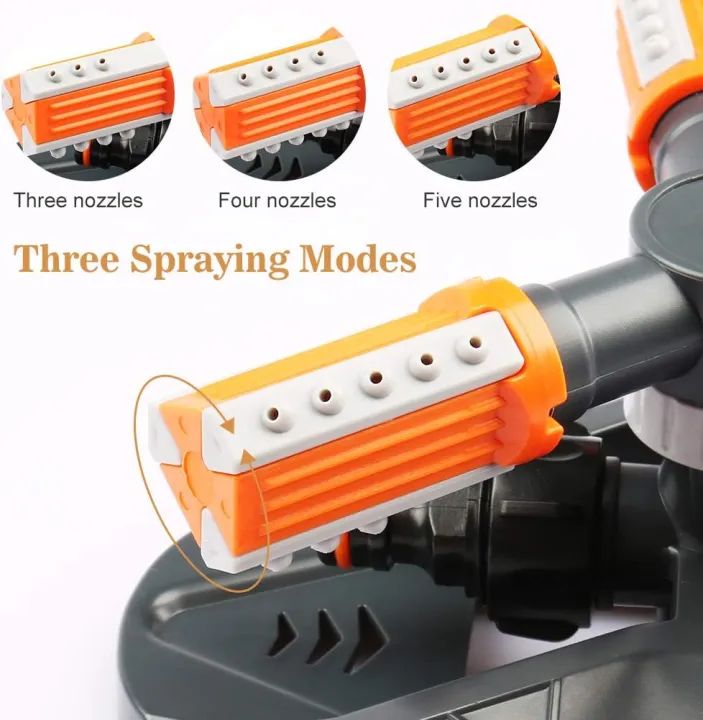 360° Rotating Lawn Sprinkler with Adjustable Nozzles – Automatic Garden Water Sprayer