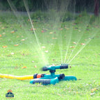 360° Rotating Garden Sprinkler | Adjustable Lawn Water Sprayer for Garden & Yard