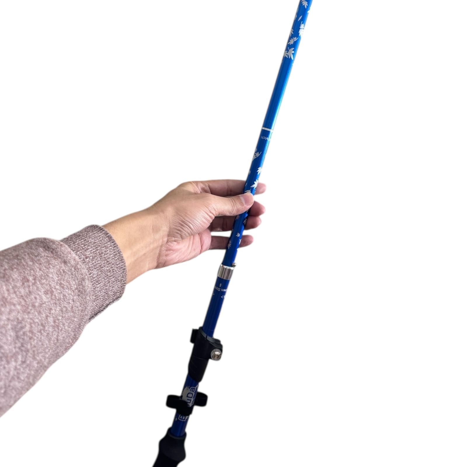 Adjustable Trekking Poles – Lightweight Foldable Hiking Walking Stick with Carry Bag