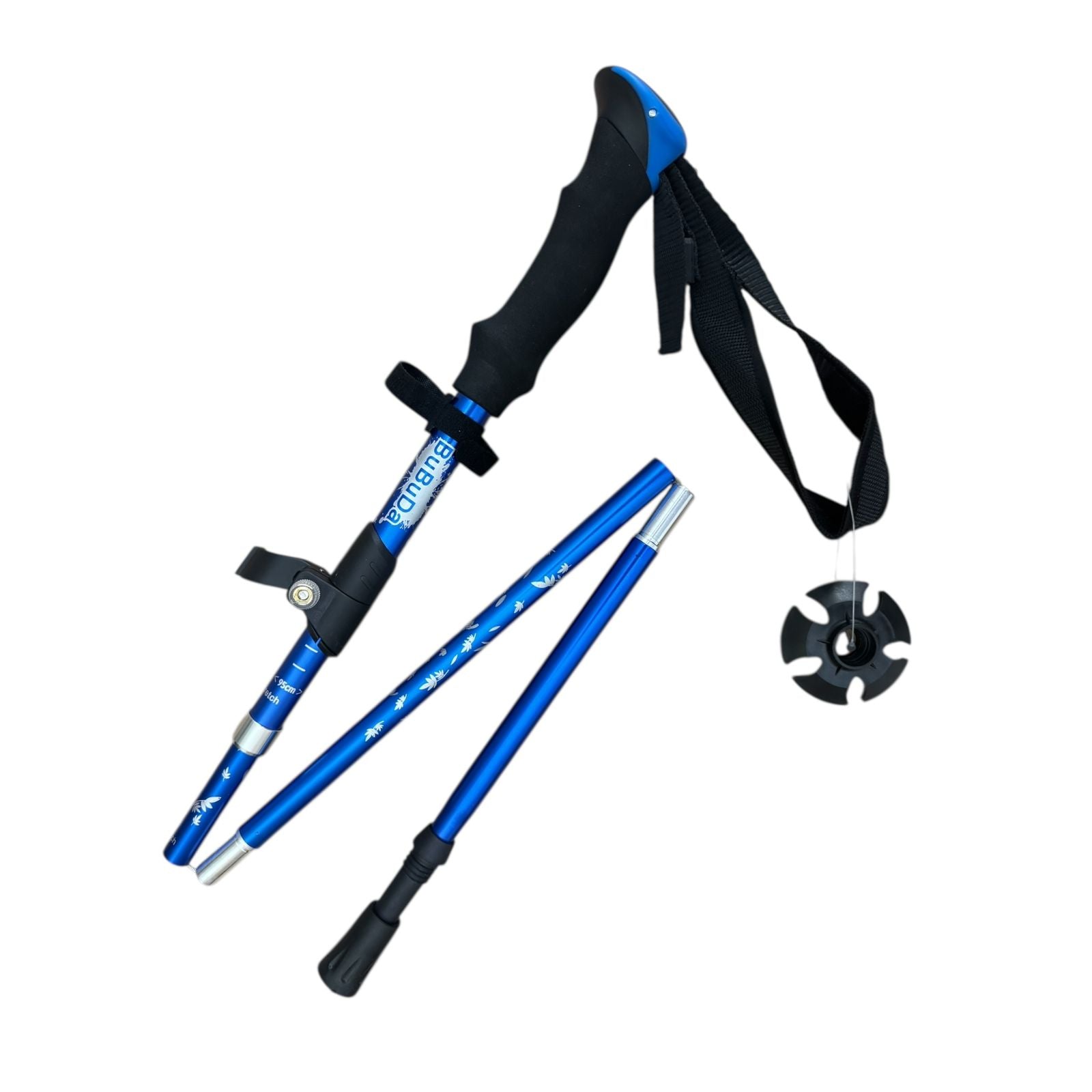 Adjustable Trekking Poles – Lightweight Foldable Hiking Walking Stick with Carry Bag