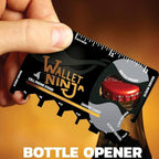 Wallet Ninja 18-in-1 Credit Card Multitool | Pocket Survival Tool