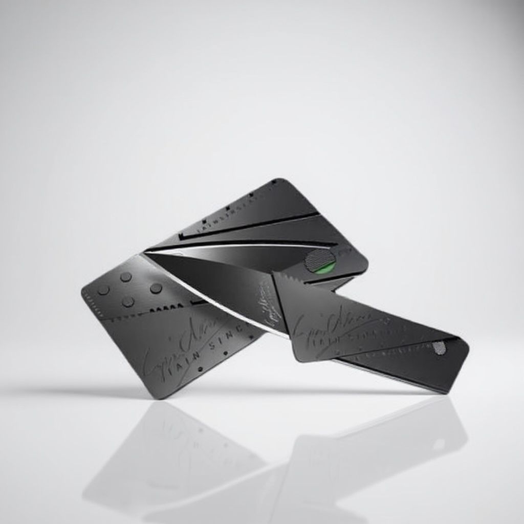 CardSharp Credit Card Folding Knife – Ultra Slim Tactical Pocket Knife | Wallet Size EDC Tool