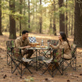 Portable Camouflage Folding Stool Set with Carry Bag – Lightweight Outdoor Camping & Fishing Seat