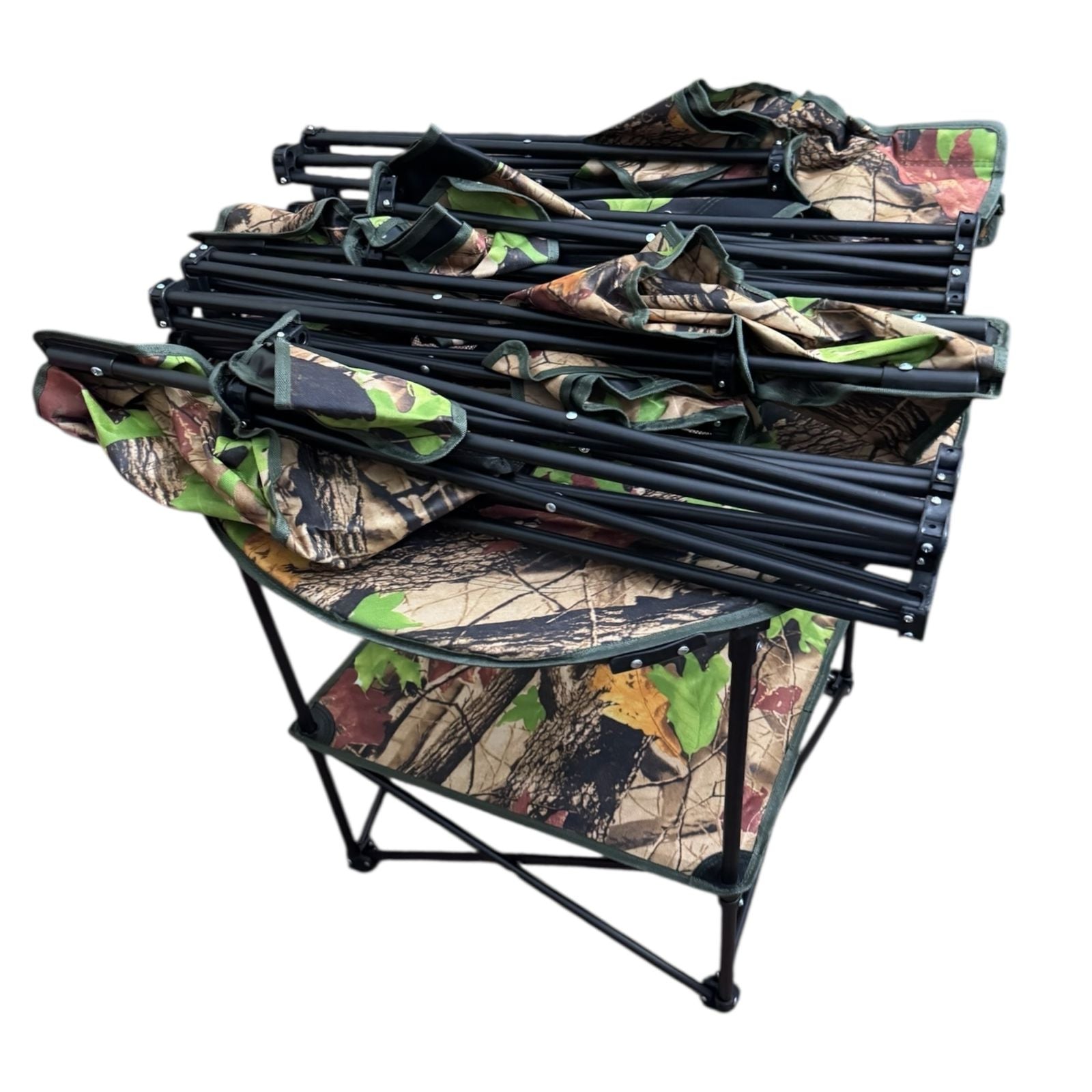 Portable Camouflage Folding Stool Set with Carry Bag – Lightweight Outdoor Camping & Fishing Seat