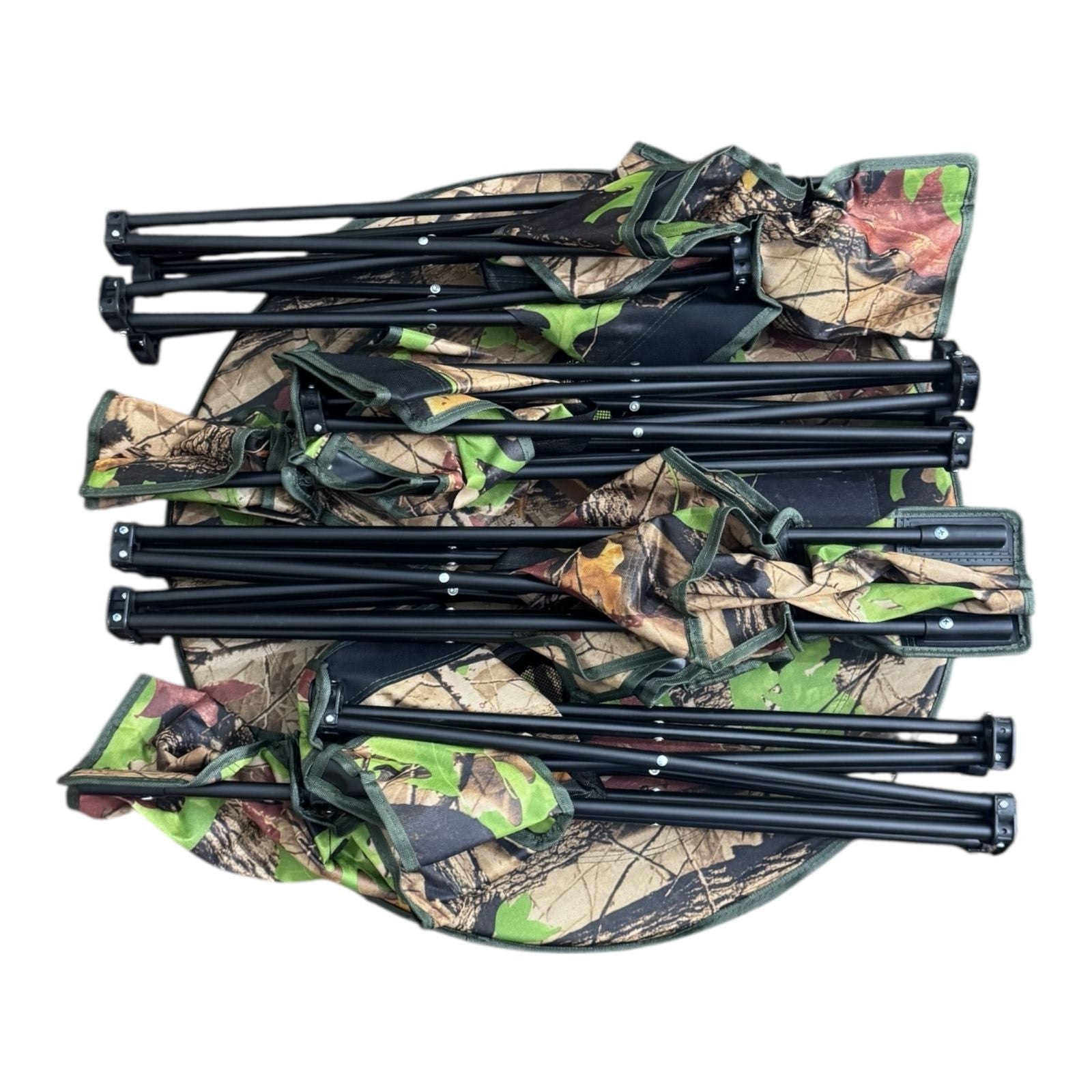 Portable Camouflage Folding Stool Set with Carry Bag – Lightweight Outdoor Camping & Fishing Seat