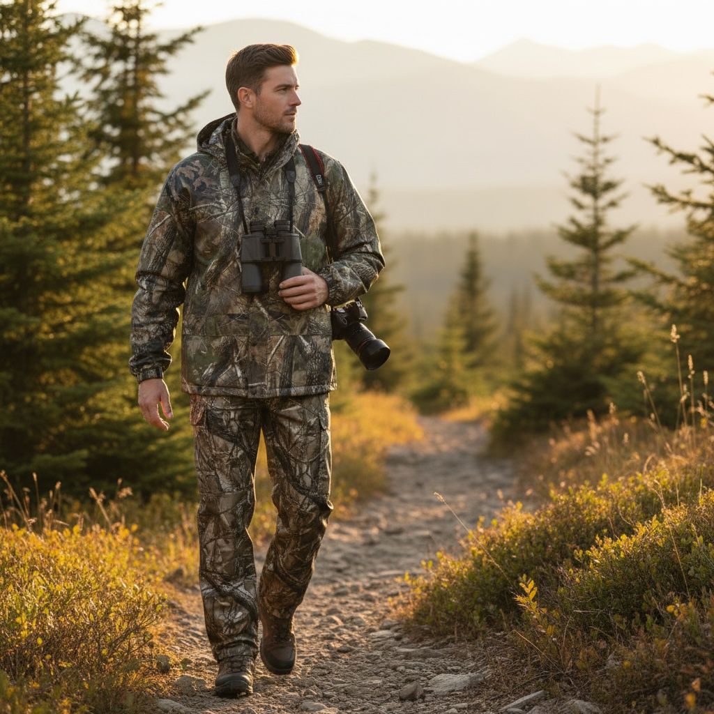 All-Purpose Waterproof Camouflage Hunting Suit – 2-Piece Set