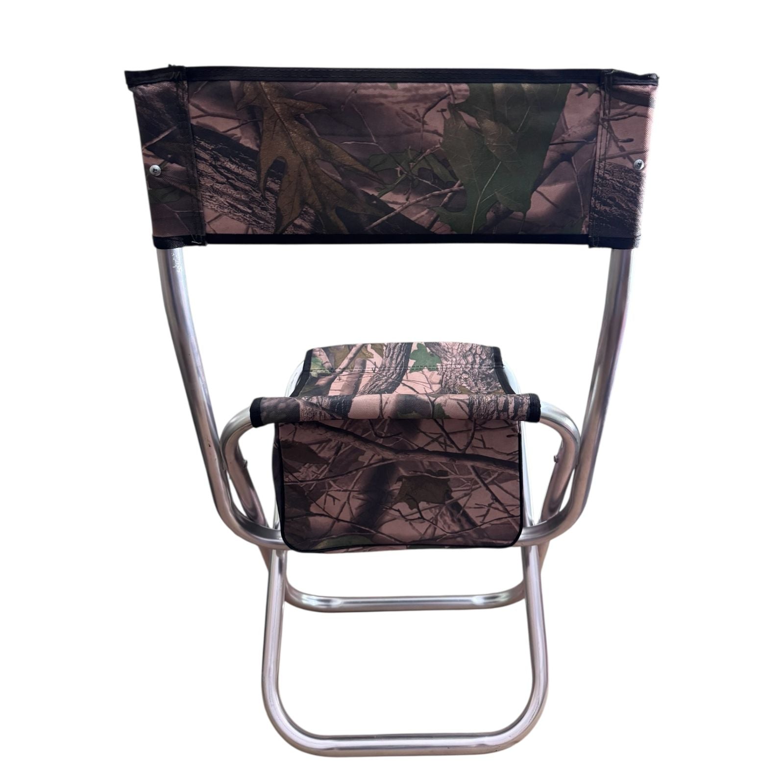 Portable Folding Camping Chair with Storage Pouch – Lightweight Outdoor Hunting & Fishing Chair