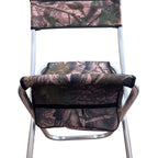 Portable Folding Camping Chair with Storage Pouch – Lightweight Outdoor Hunting & Fishing Chair