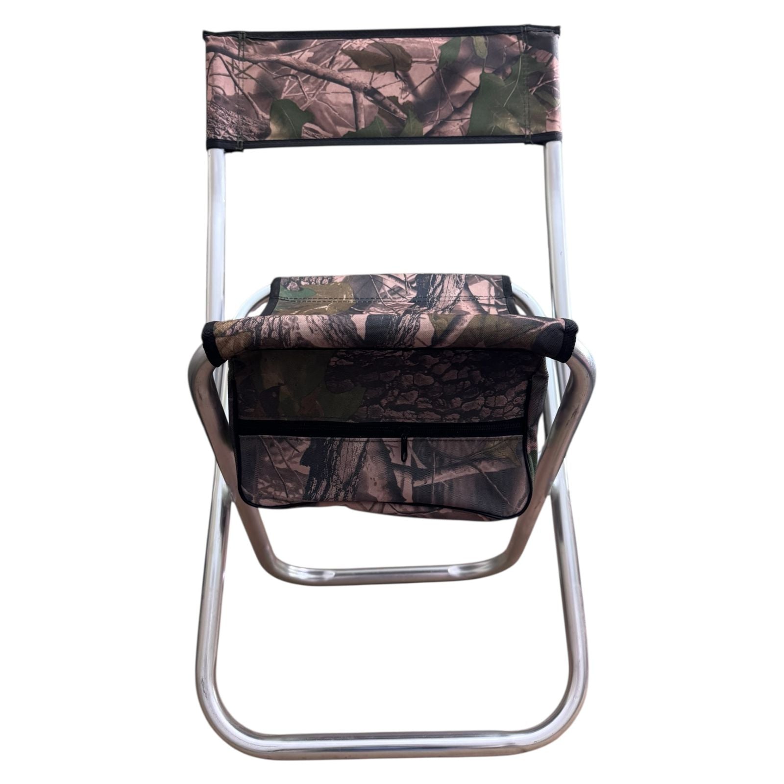 Portable Folding Camping Chair with Storage Pouch – Lightweight Outdoor Hunting & Fishing Chair