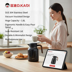 D KADI Vacuum Flask 1.8L Stainless Steel | Hot & Cold Thermal Jug in Pakistan