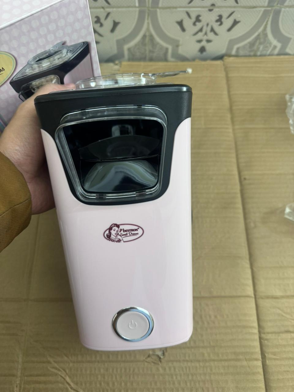 Bestron Sweet Dreams Popcorn Maker APC200P | Oil-Free Popcorn Machine in Pakistan