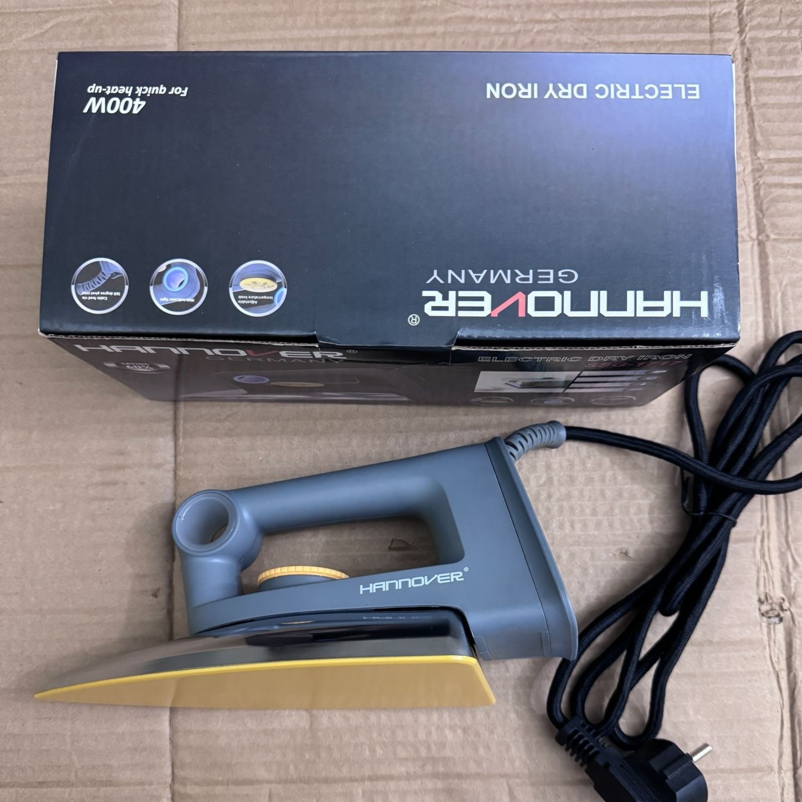 Hannover Germany Lot Imported  Electric Dry Iron SSG-1717 | Energy Saving Iron in Pakistan