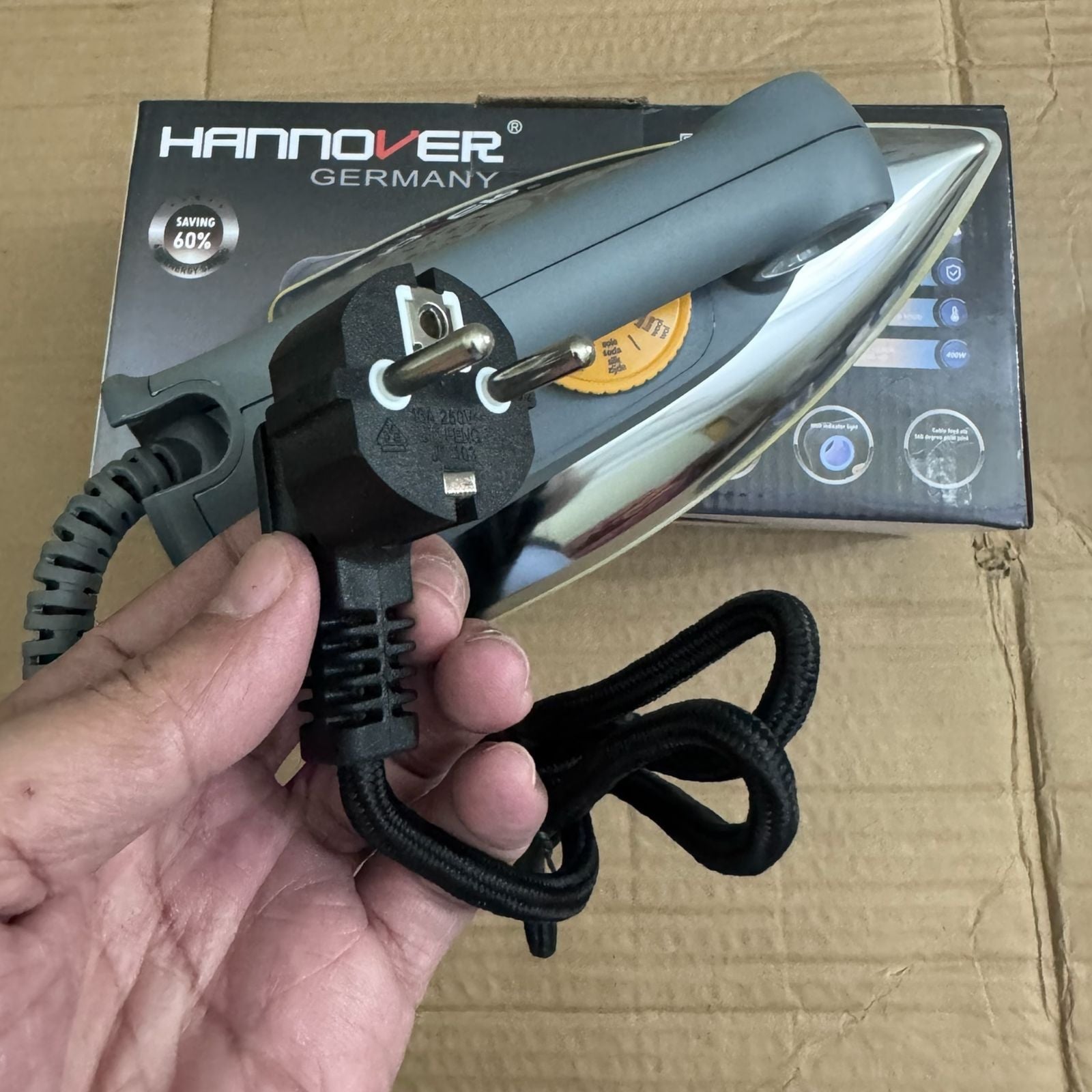 Hannover Germany Lot Imported  Electric Dry Iron SSG-1717 | Energy Saving Iron in Pakistan