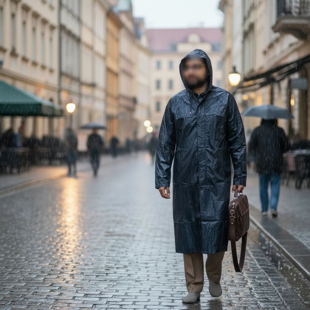 Waterproof Full Length Raincoat for Men & Women | Bike Rain Coat in Pakistan