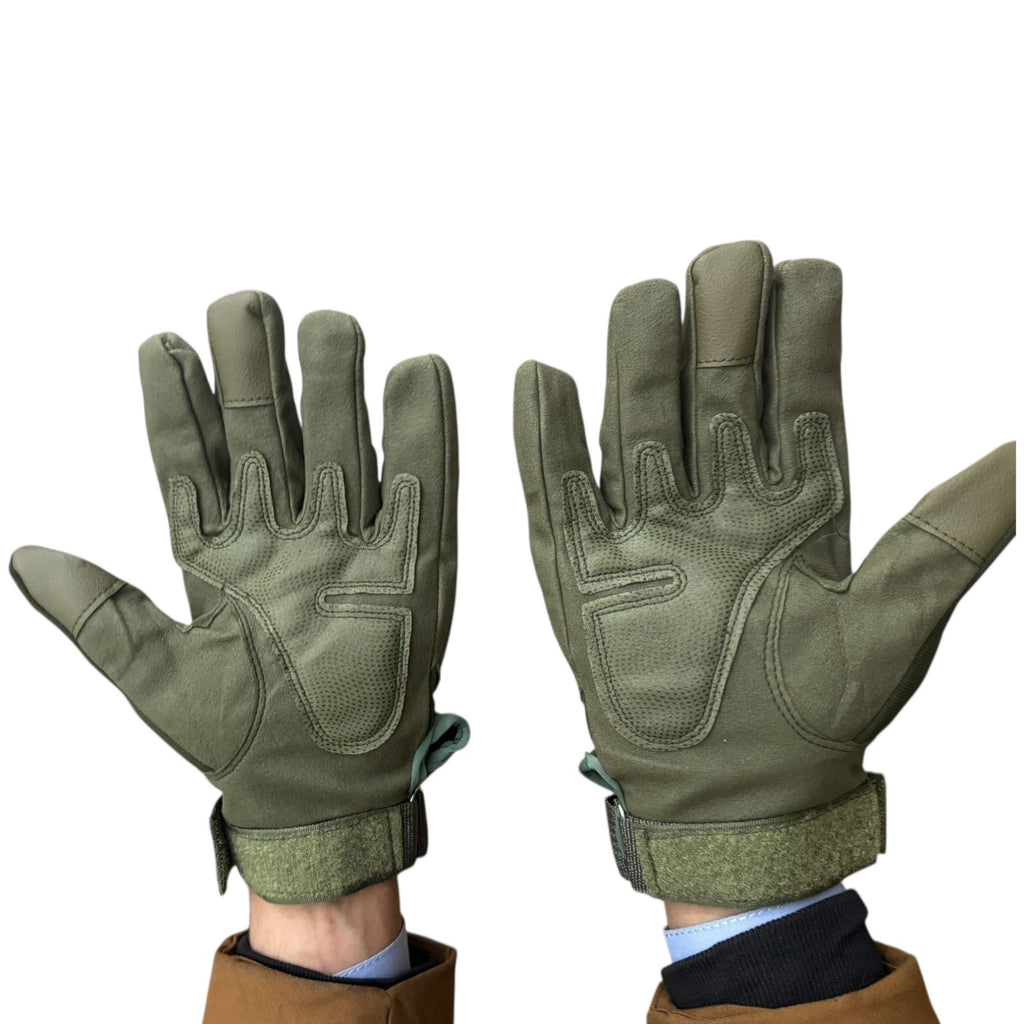 Tactical Hard Knuckle Gloves for Biking, Hiking & Shooting
