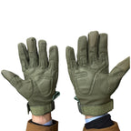 Tactical Hard Knuckle Gloves for Biking, Hiking & Shooting