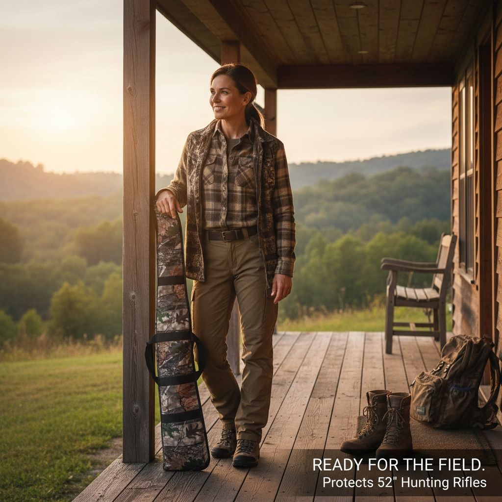 52 Inch Hunting Rifle Case | Camouflage Gun Carry Bag Pakistan