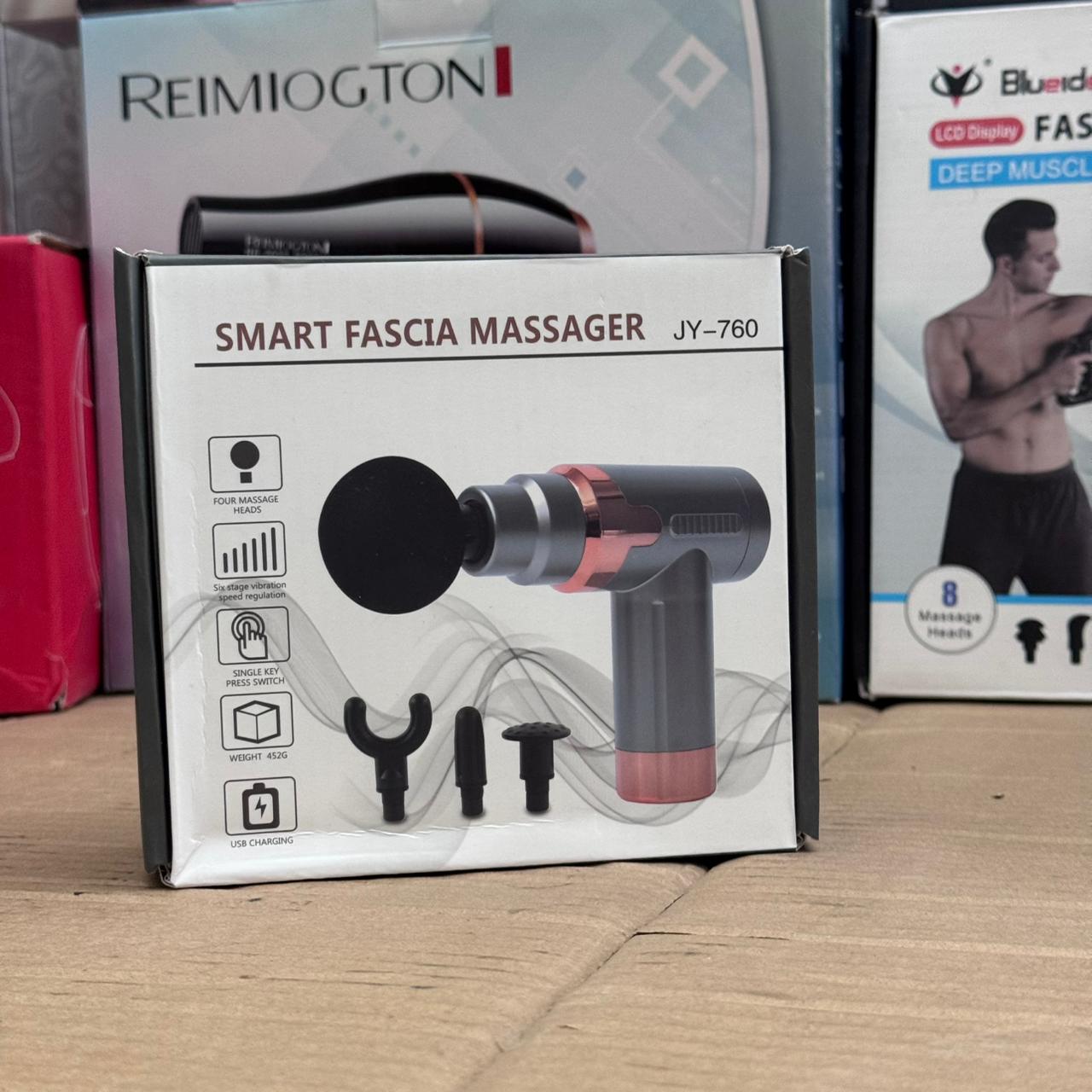 Smart Fascia Massager Gun JY-760 – Deep Muscle Relief Massager
