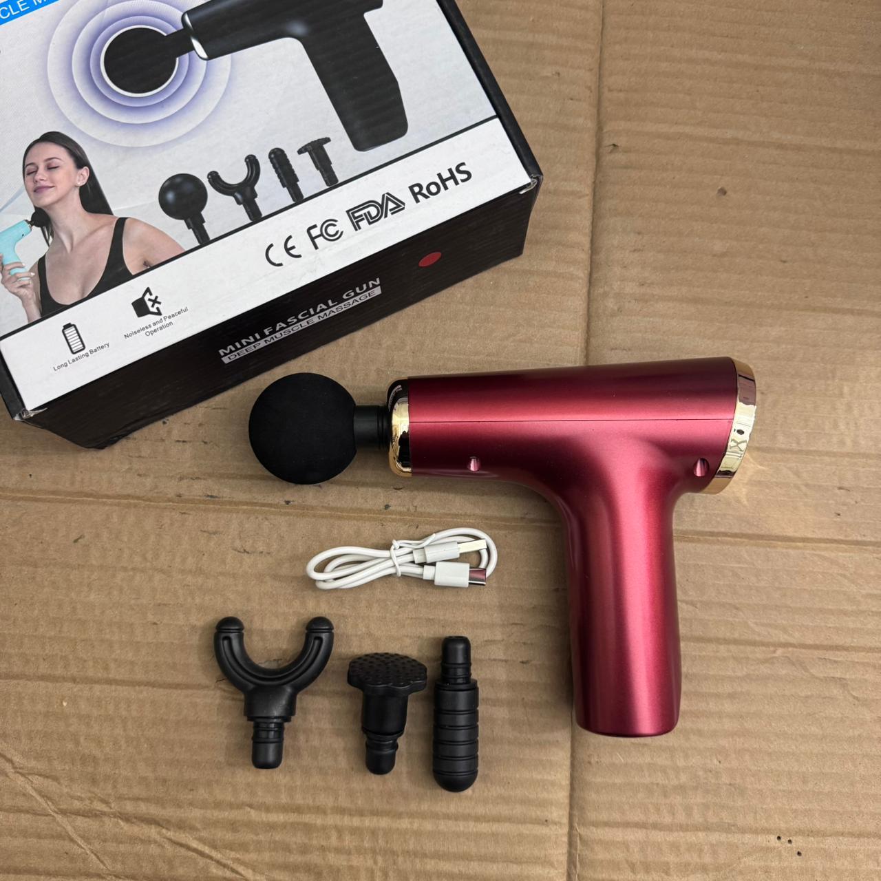 Lot Imported Mini Fascia Gun – Deep Muscle Massage Gun (BLD-668) | Pakistan