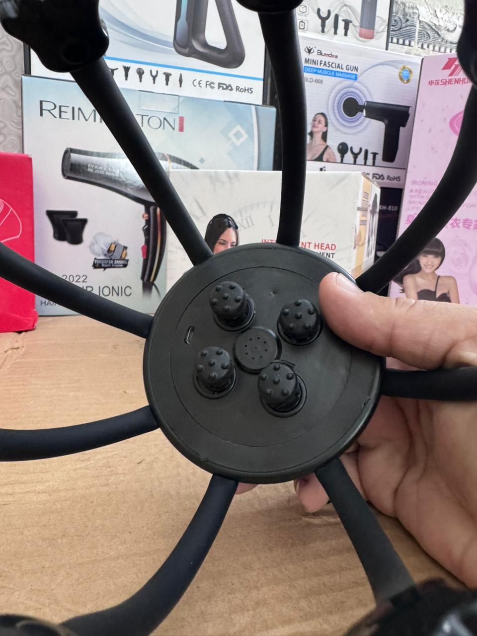 Lot Imported Intelligent Head Massager | Scalp Stress Relief Tool in Pakistan