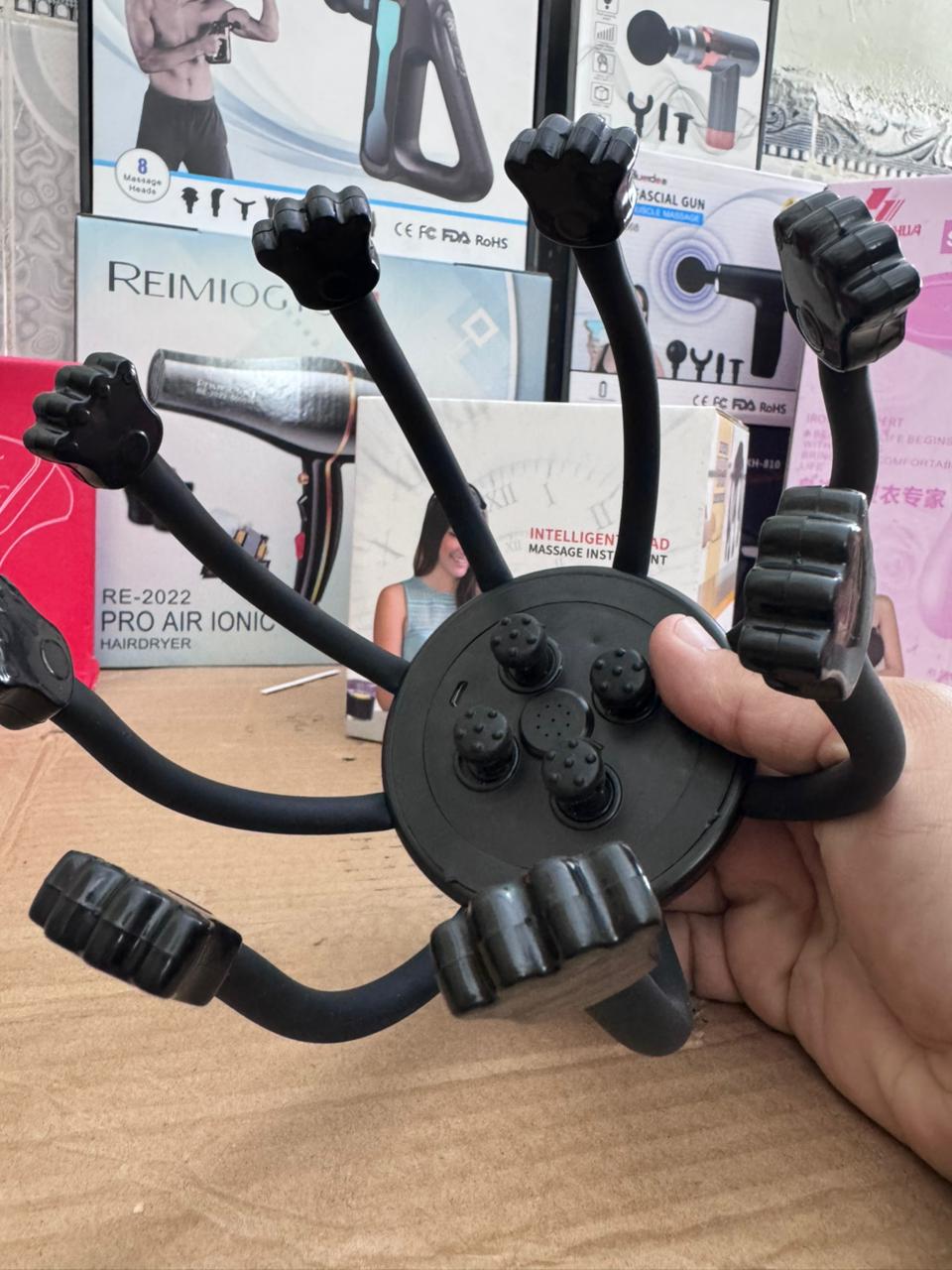 Lot Imported Intelligent Head Massager | Scalp Stress Relief Tool in Pakistan