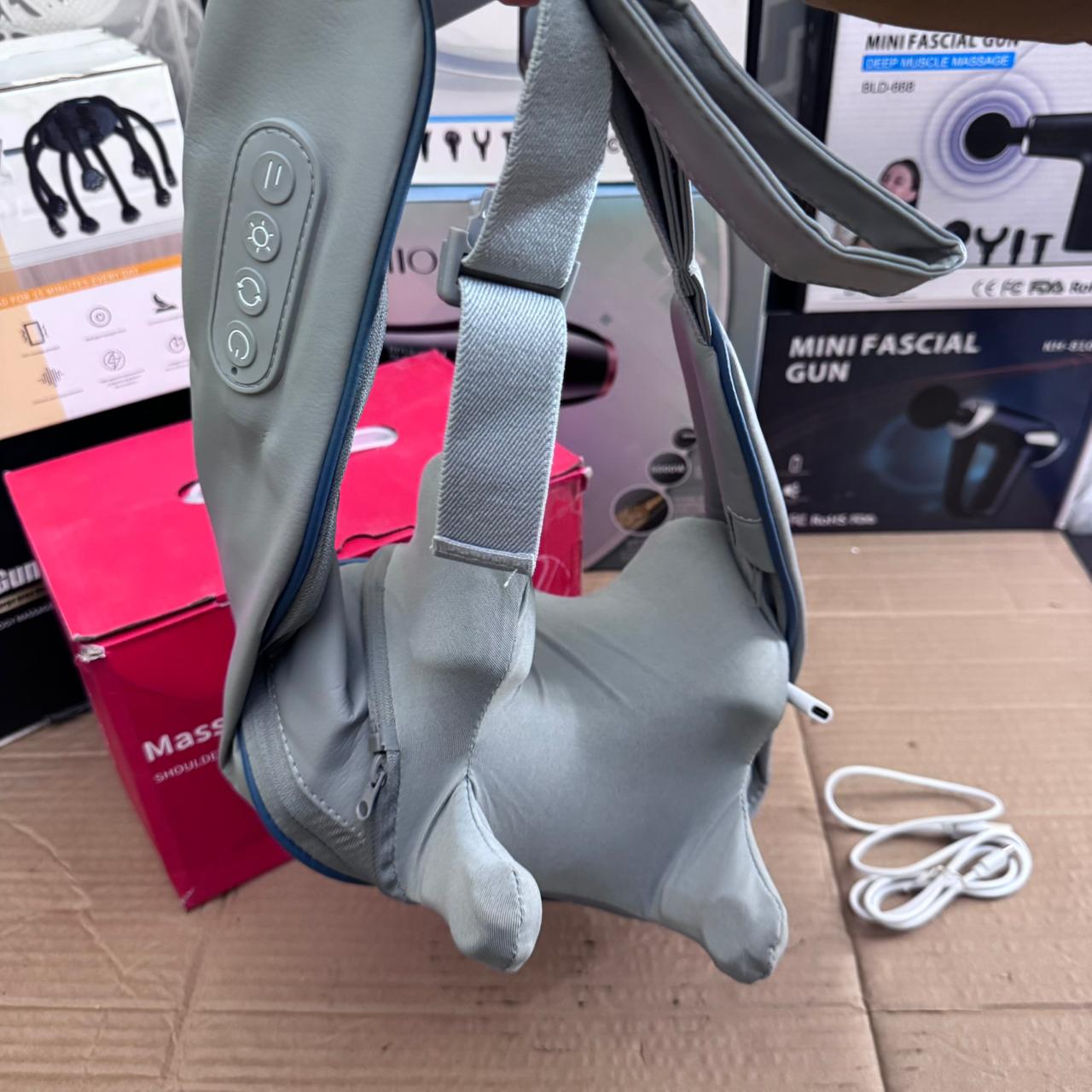 Lot Import Electric Neck & Shoulder Massager – Deep Kneading Pain Relief Machine