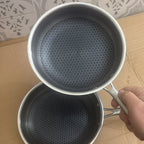 Lot Imported Non-Stick Honeycomb Frying Pan – Durable Stainless Steel Handle