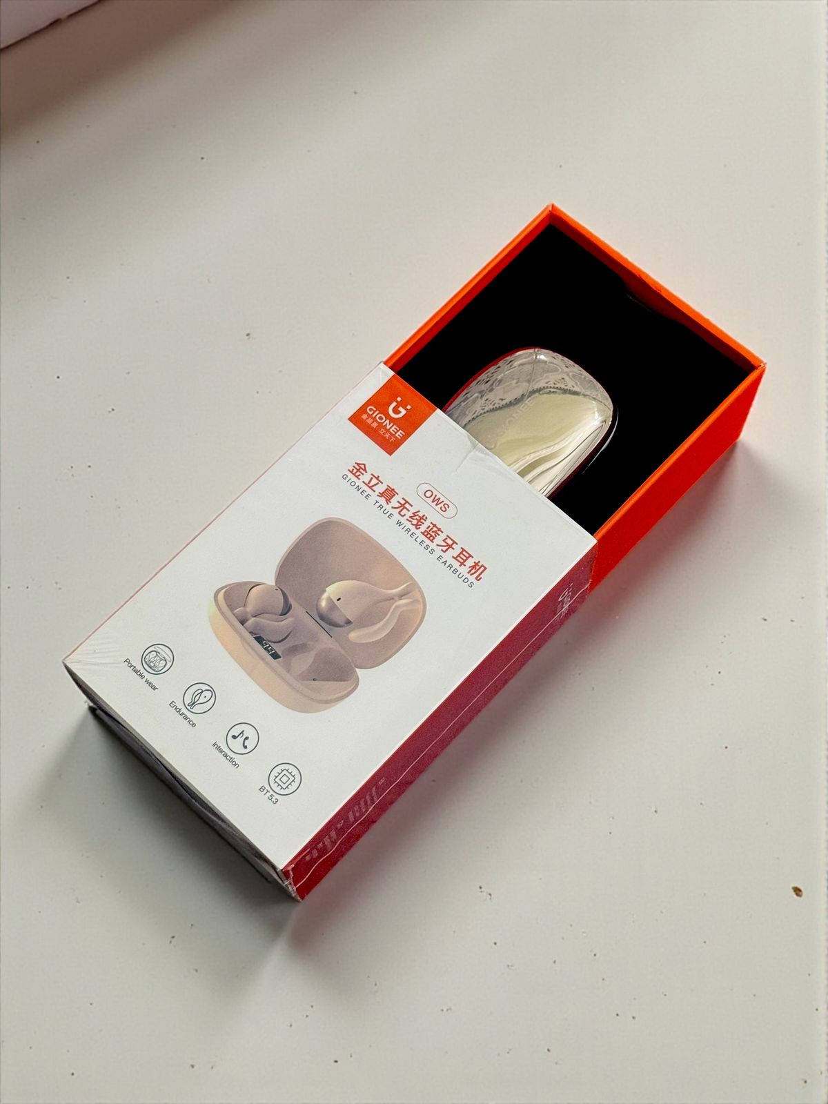 Gionee OWS True Wireless Bluetooth Earbuds | BT 5.3 | Touch Control | Long Battery Life