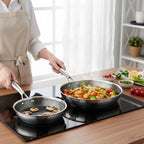 Lot Imported Non-Stick Honeycomb Frying Pan – Durable Stainless Steel Handle