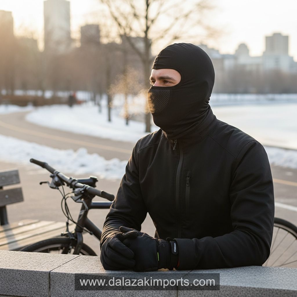 Breathable Tactical Balaclava Face Mask – Full Head & Neck Cover with Mesh Vent