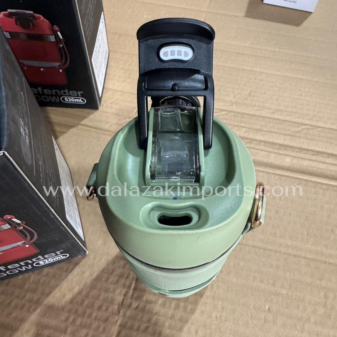Defender 520ml Insulated Smart Flask Lot Imported