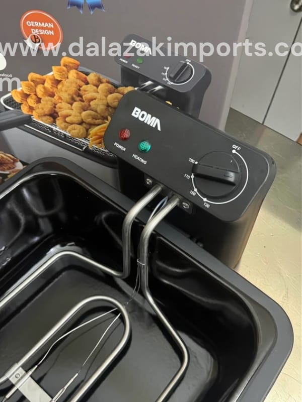 Lot Imported BOMA BM-89 Deep Fryer – 4.5L Stainless Steel Electric Fryer