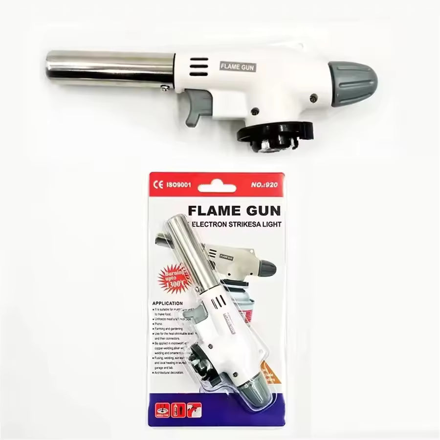 Lot Imported Flame Gun Electron Strikes Light – Multipurpose Gas Torch